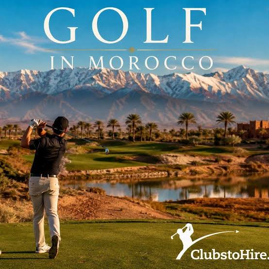 Championship golf course in Morocco — resort fairways combine sport with landscape